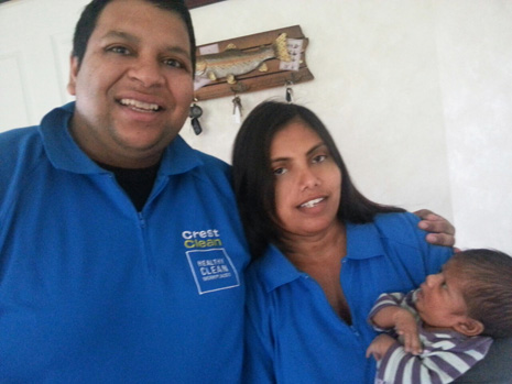 Sunjay Bala and his wife Urvashi welcome their new son, Sunesh.
