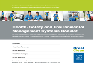 Health, Safety and Environmental Management Systems Booklet