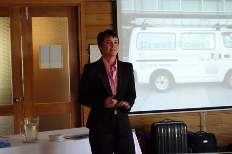 Linda Coles was the keynote speaker, sharing excellent ways business owners can optimise the use social media. 