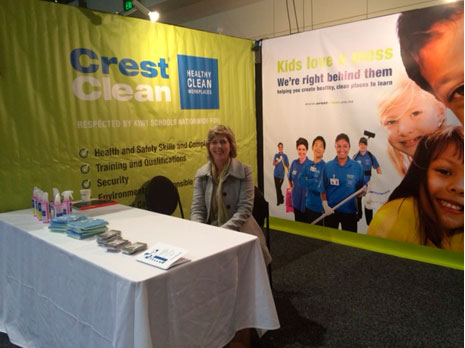 CrestClean Hutt Valley/Wairarapa Regional Manager Clare Menzies enjoyed the New Zealand Catholic Education Convention.