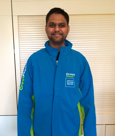 Christchurch South franchisee Hardik Patel says there are many benefits of being a CrestClean franchisee.