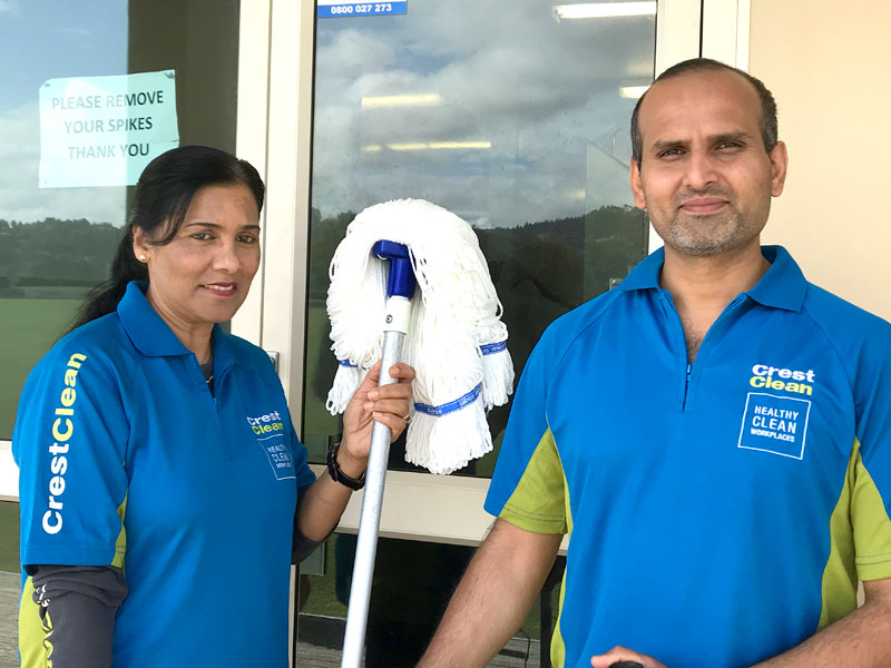 Mohini Coppersmith and Tarun Kumar have already expanded their CrestClean business in Whangarei.