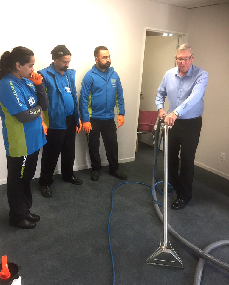 Course takes CrestClean’s carpet care experts to a whole new level CrestClean