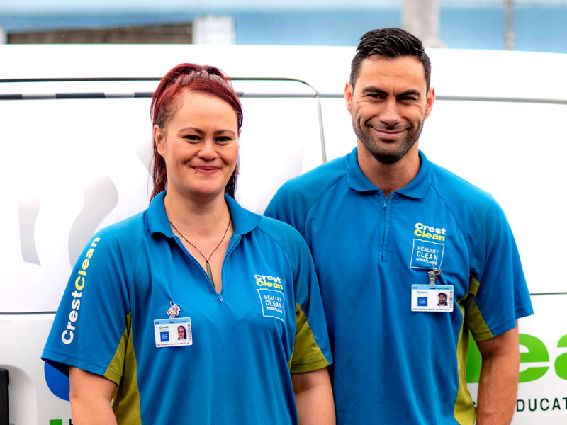 Amiria and Matt Brown have more than doubled the size of their cleaning business.