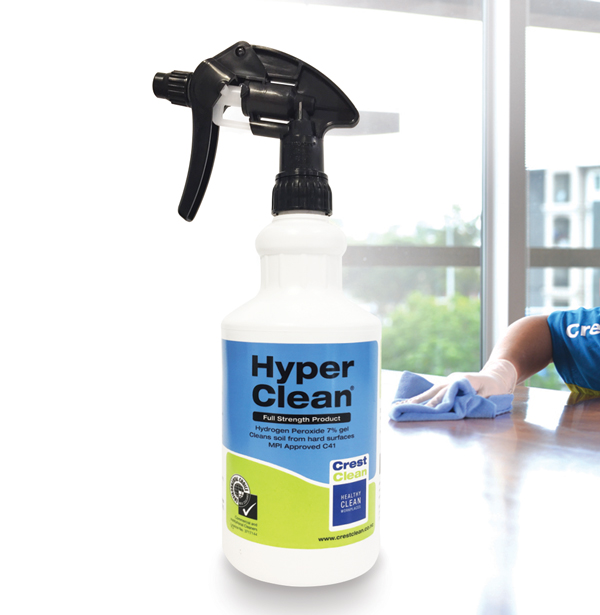 HyperClean is licensed by Environmental Choice New Zealand, the country’s official ecolabelling programme.