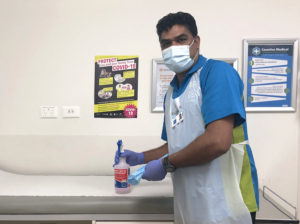Sanitisation essential for Healthcare Cleaning