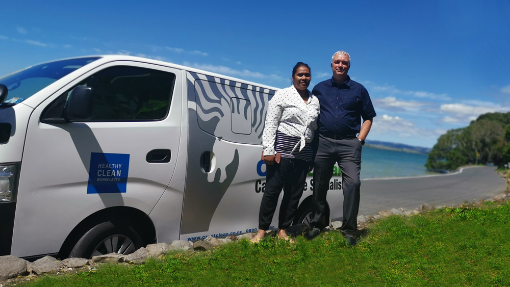 CrestClean's new regional managers for Whangarei
