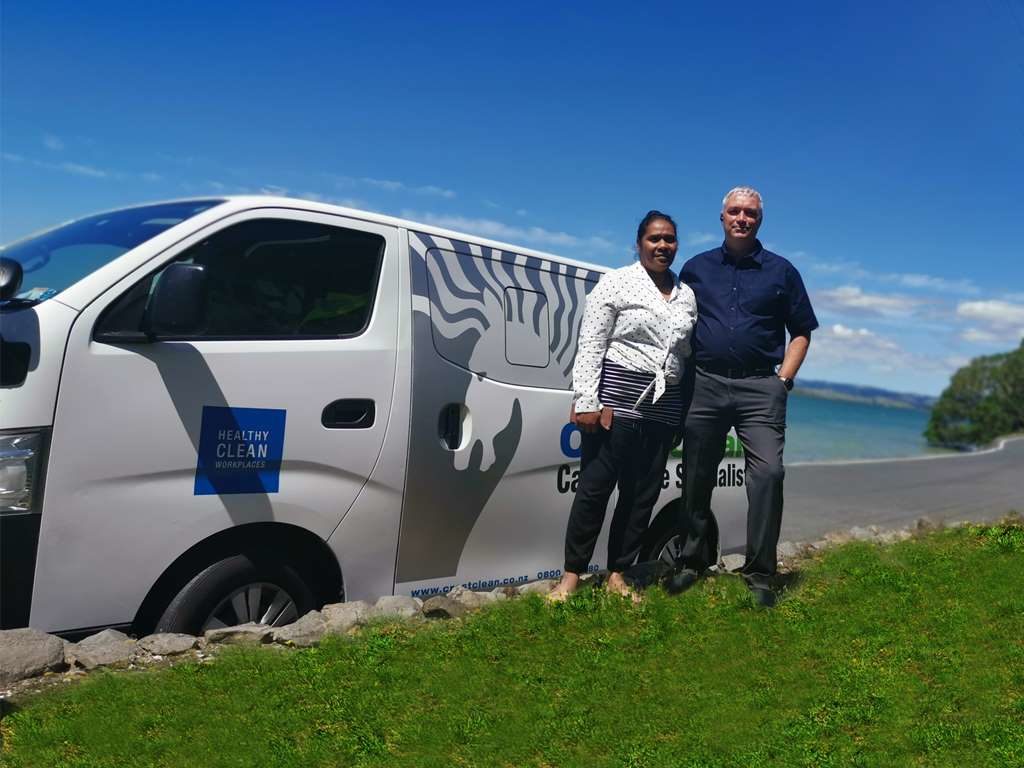 CrestClean's new regional managers for Whangarei