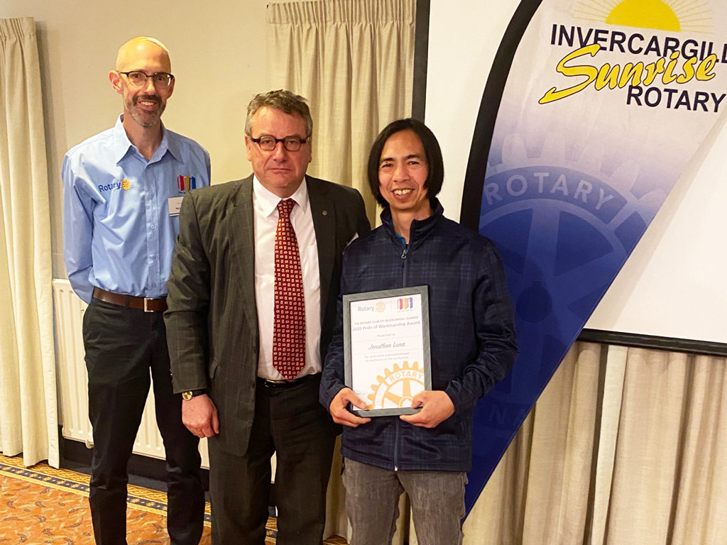 Cleaner receives Rotary award