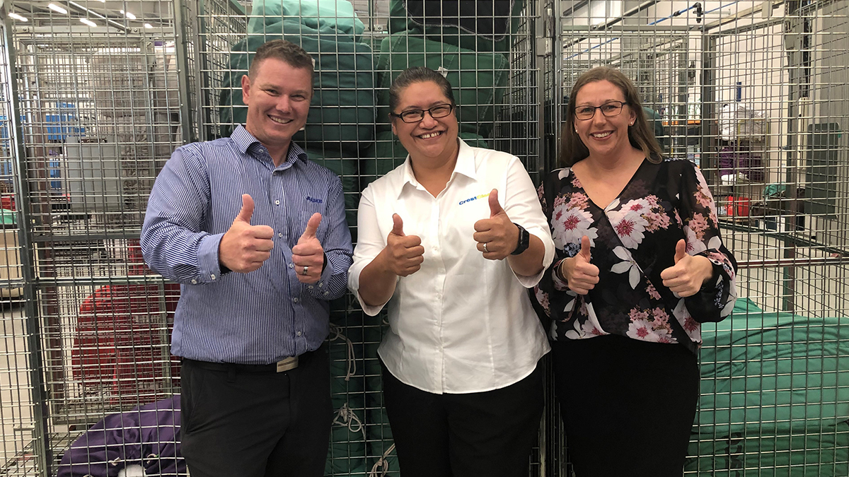 CrestClean celebrates opening of Alsco’s ‘greenest’ site