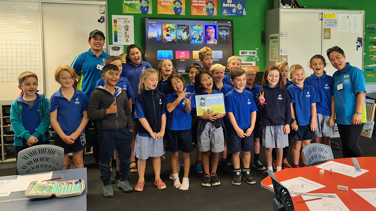 Canterbury kids tidy their way to success with CrestClean’s Cleanest Classroom Awards