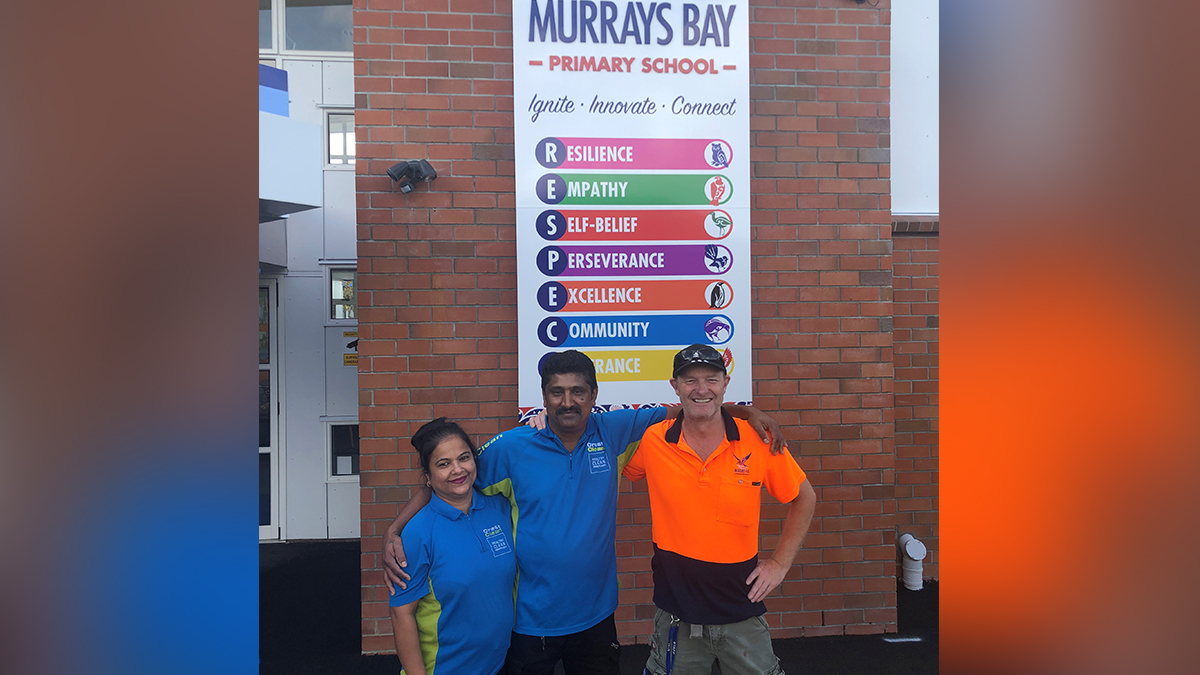 Cleaners lighten the load for primary school property manager