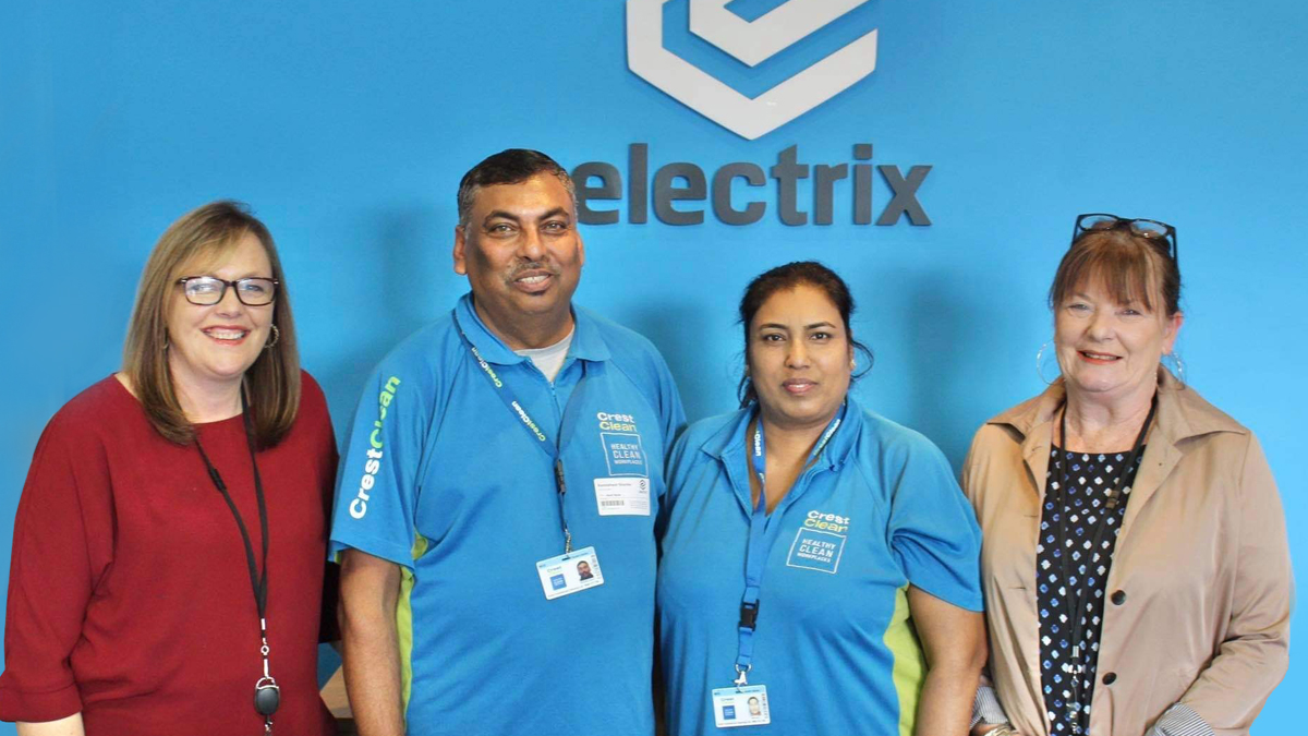 North Harbour franchisees power into cleaning at Electrix CrestClean