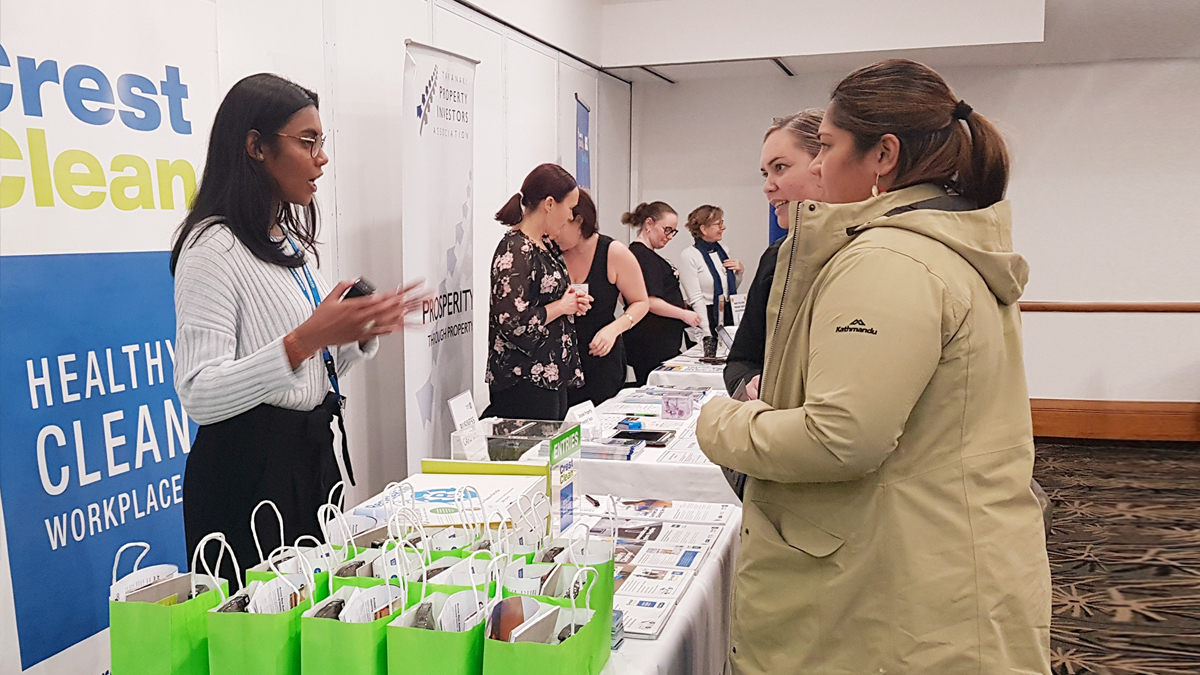 CrestClean proves popular at Taranaki Business Showcase