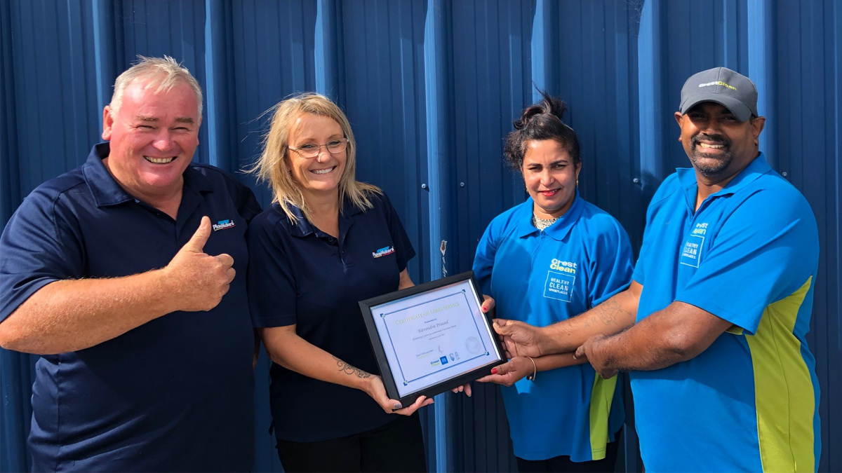 Seven years of exceptional service by CrestClean franchisees