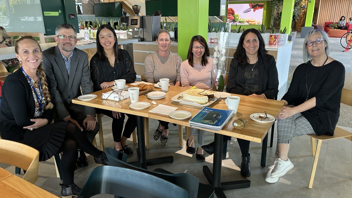 Zespri surprises Aileen with ‘Thank Your Cleaner’ morning tea