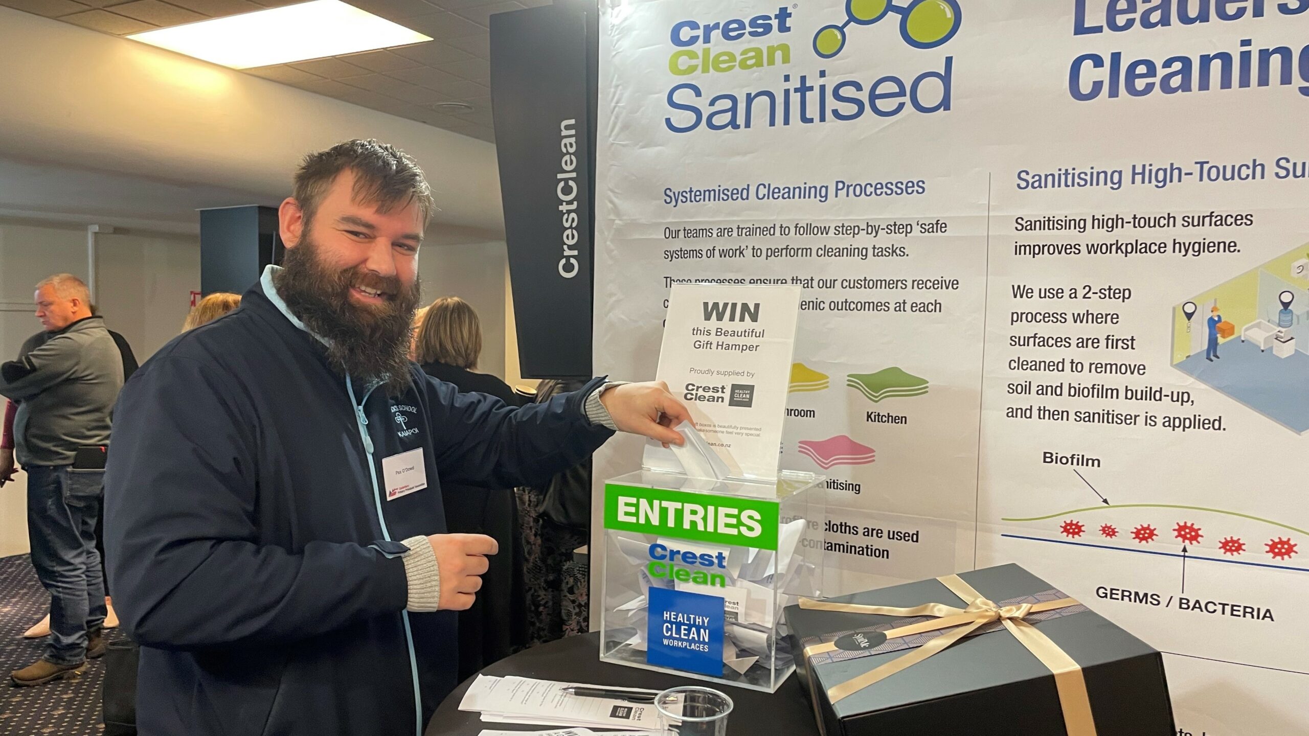 CrestClean shines at Canterbury Primary Principals’ Association Conference