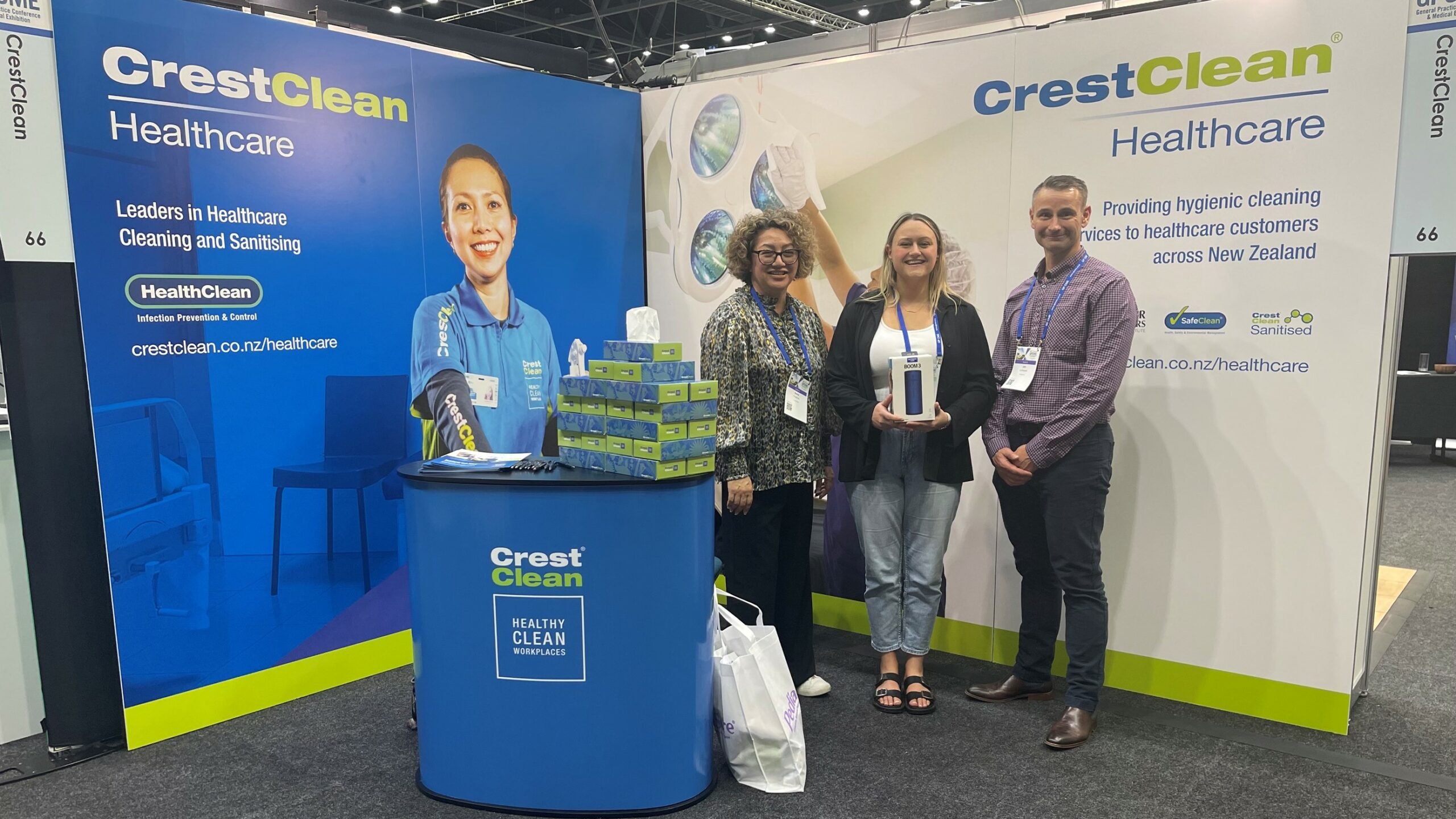 CrestClean’s prescription for hygiene showcased at GP Conference