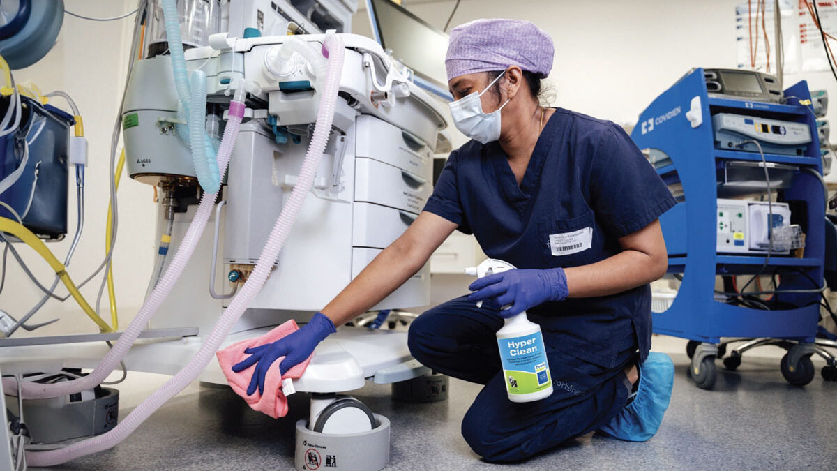 Enhancing patient care with the highest standards of cleaning and sanitisation