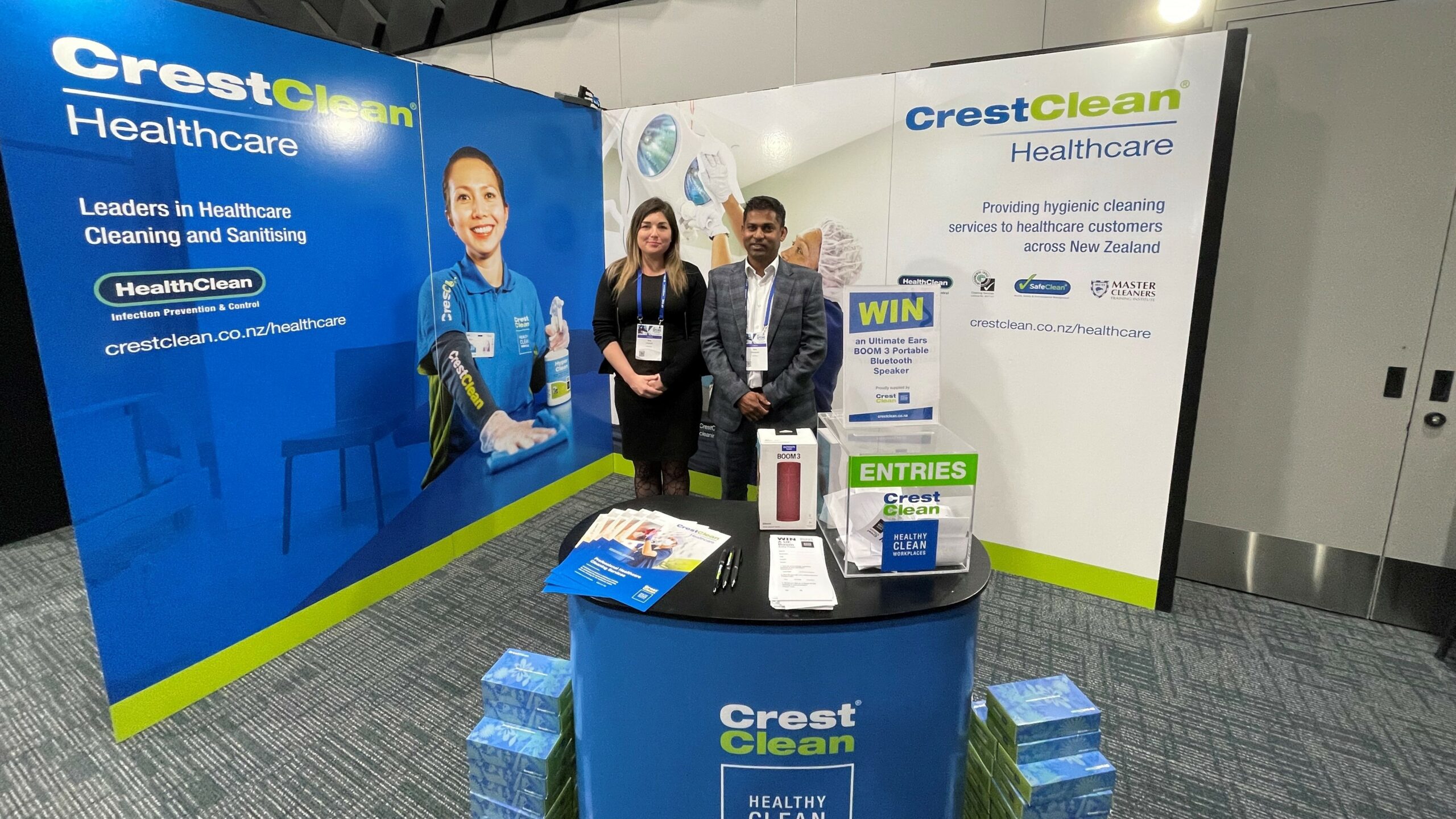 CrestClean’s healthcare expertise takes centre stage at South Island GP conference