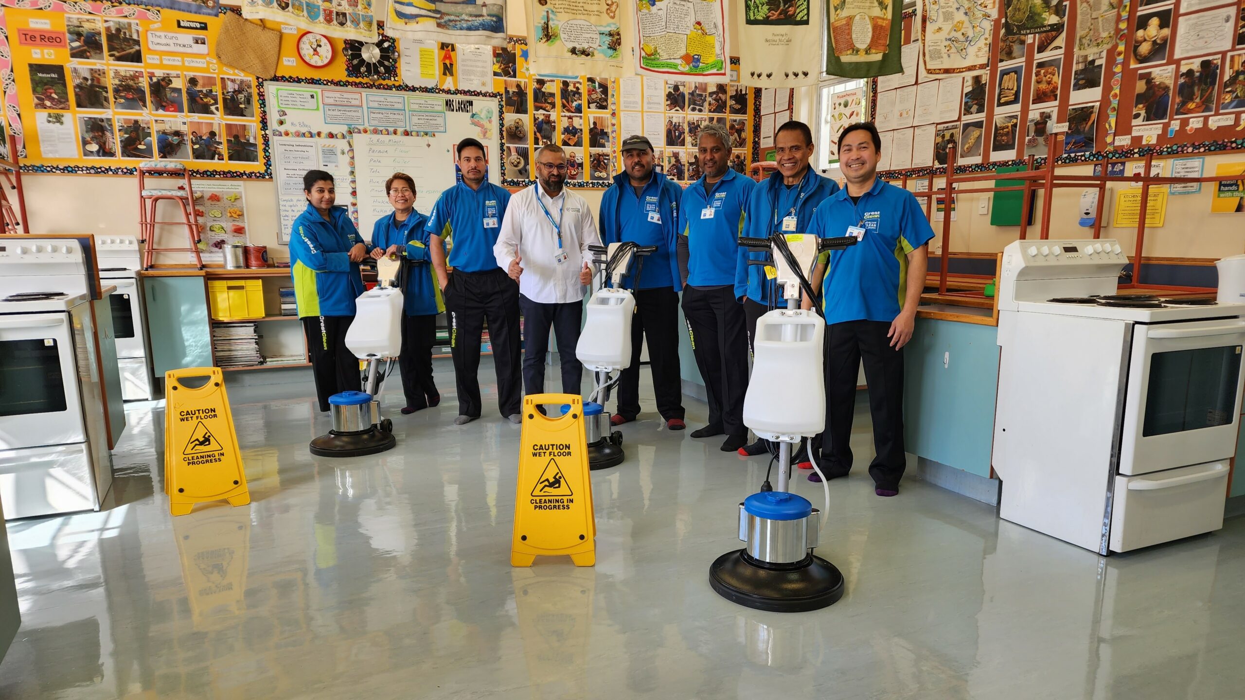 CrestClean Hard Floor Care graduates make the grade at Devon Intermediate School
