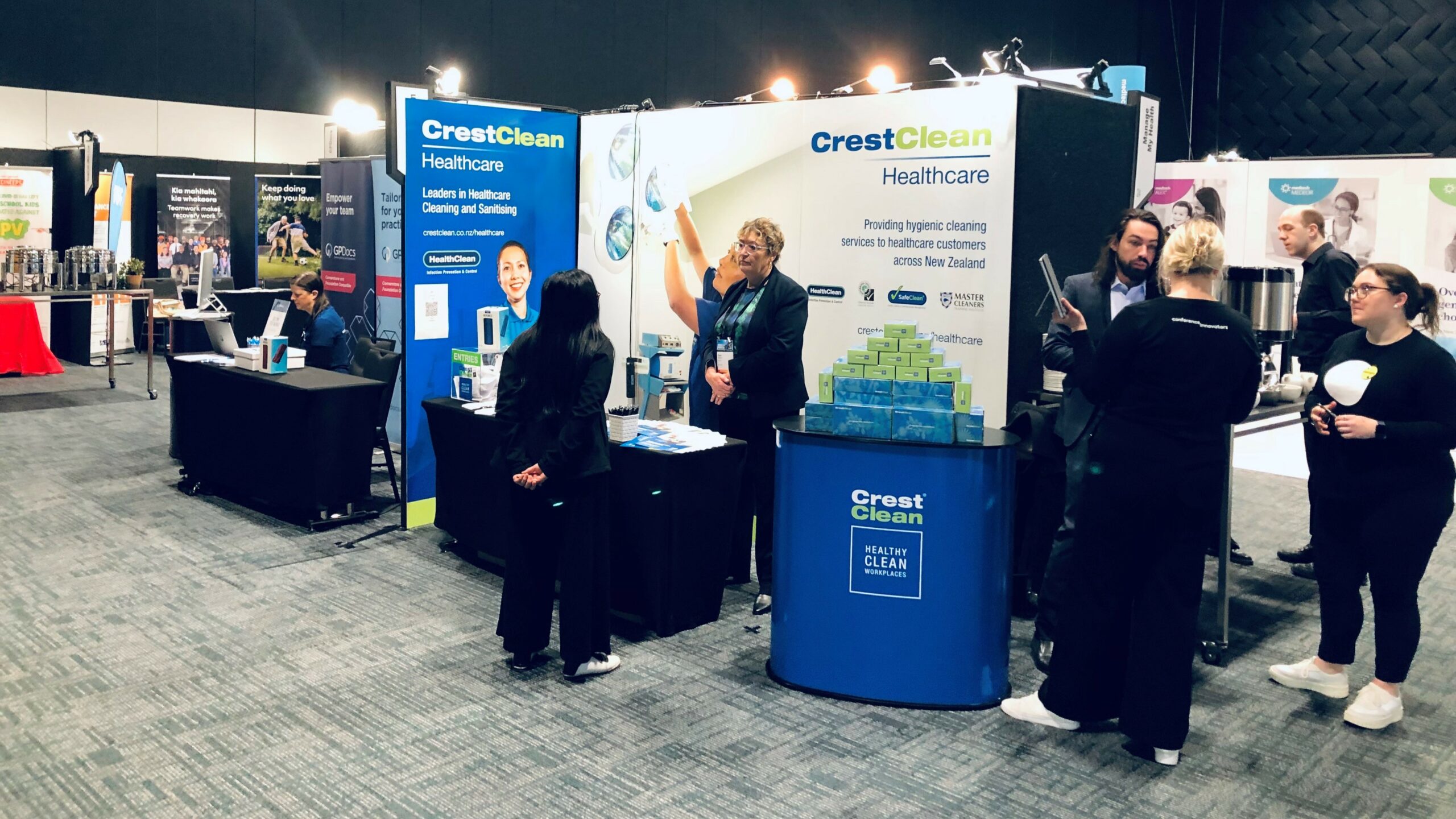 CrestClean shines at healthcare conference
