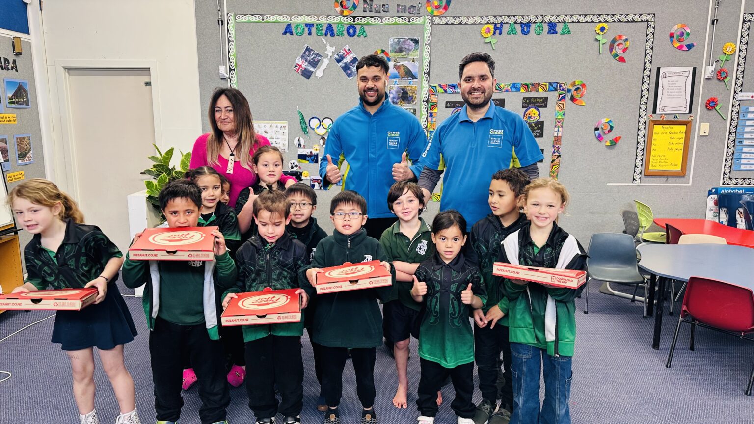 Junior students make big impact on cleanliness at Te Awa School