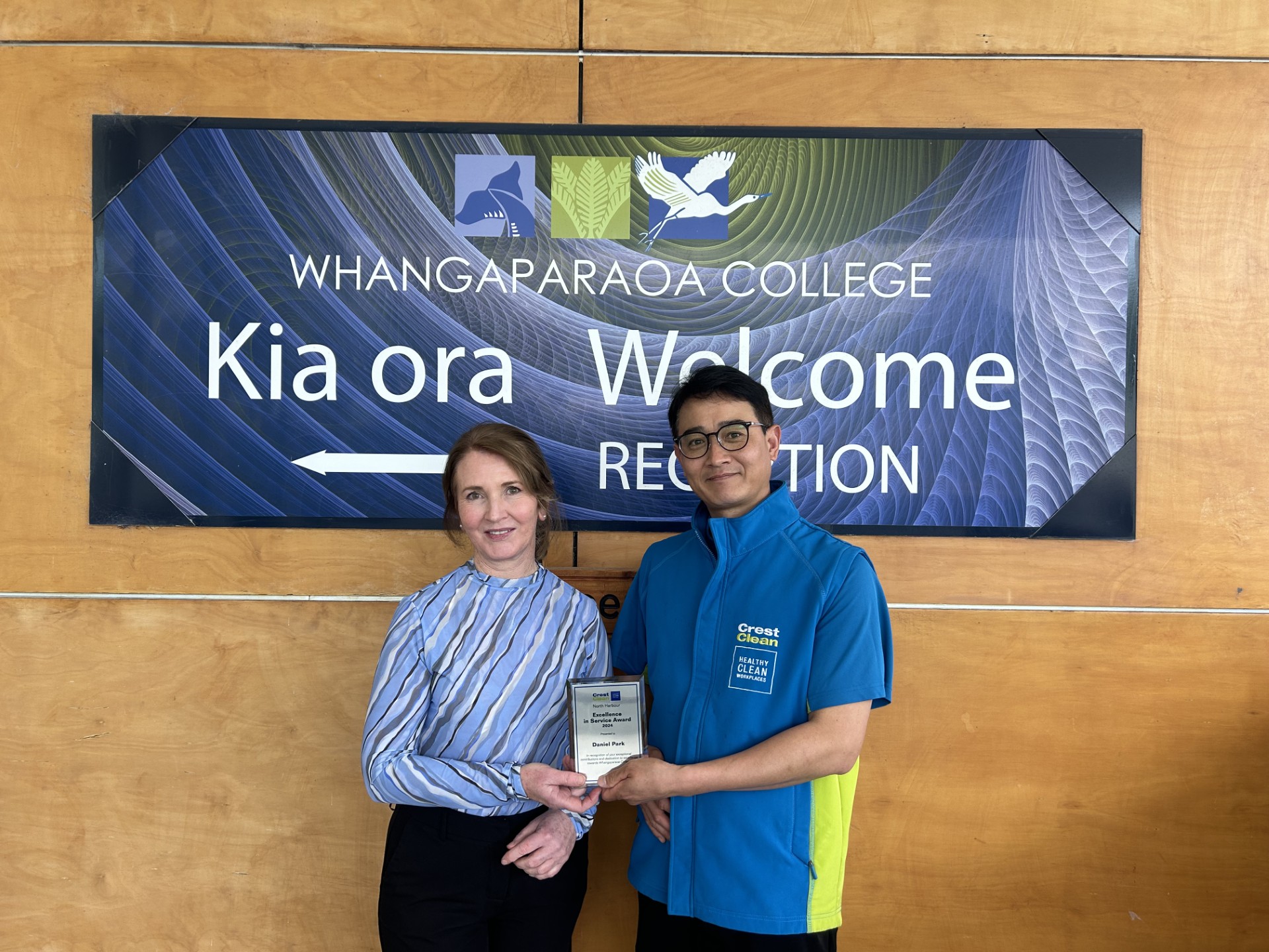 Whangaparāoa College honours Daniel for his decade of dedication
