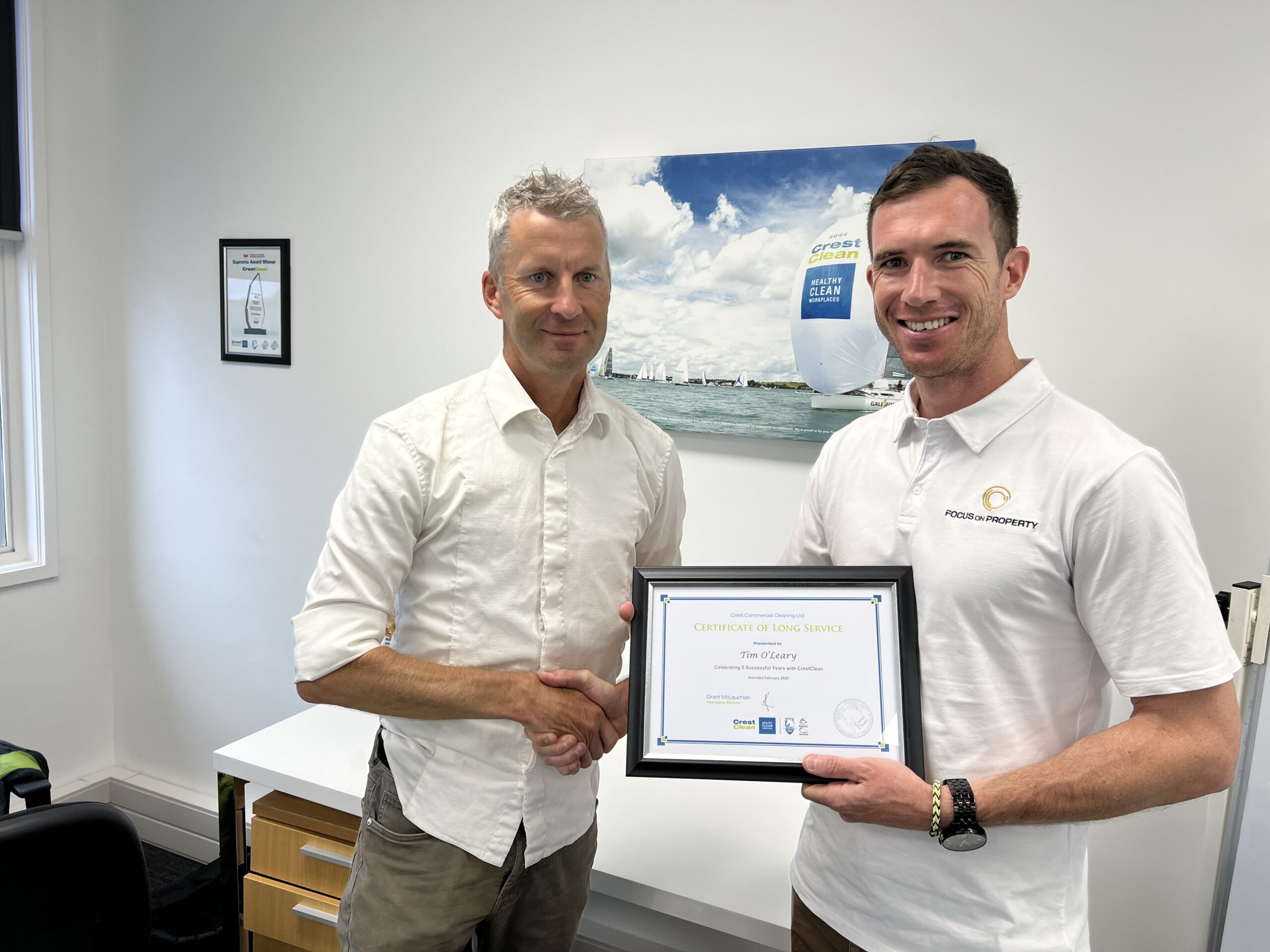 CrestClean’s ‘nice guy’ celebrates five years as Master Franchisee