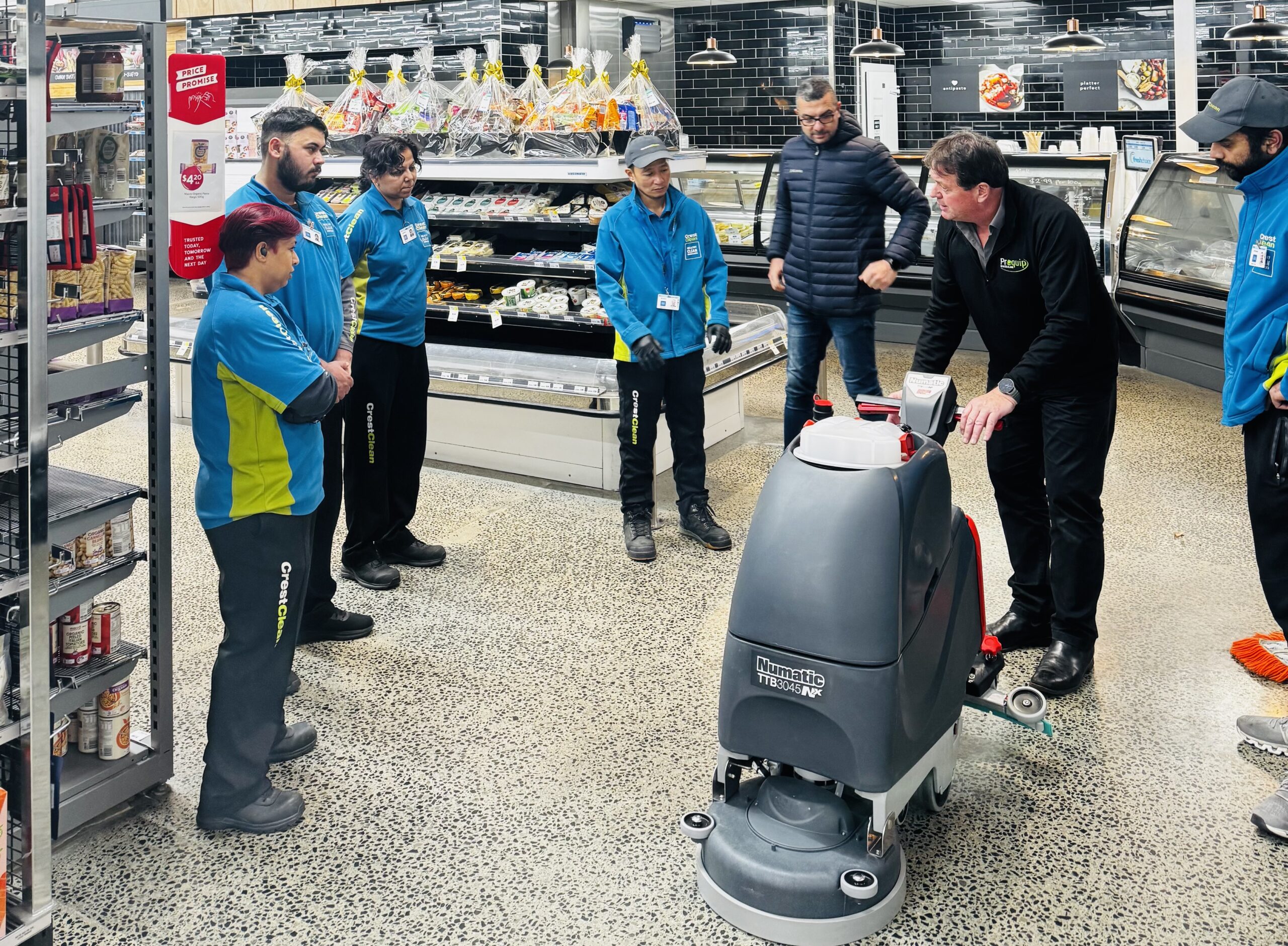 CrestClean Dunedin rolls out new floor cleaning machines