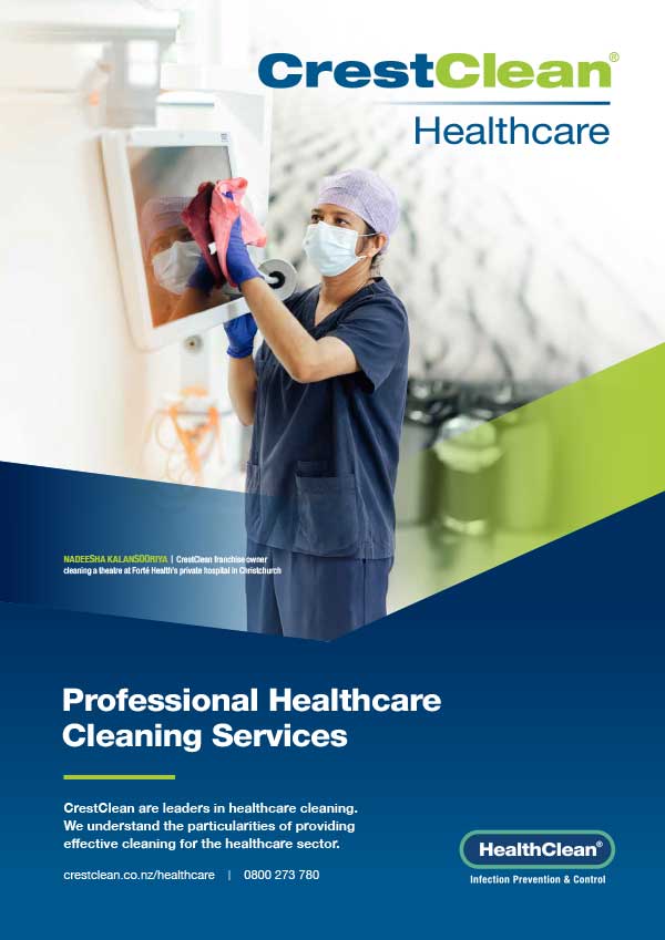 Professional Healthcare Cleaning Services Brochure