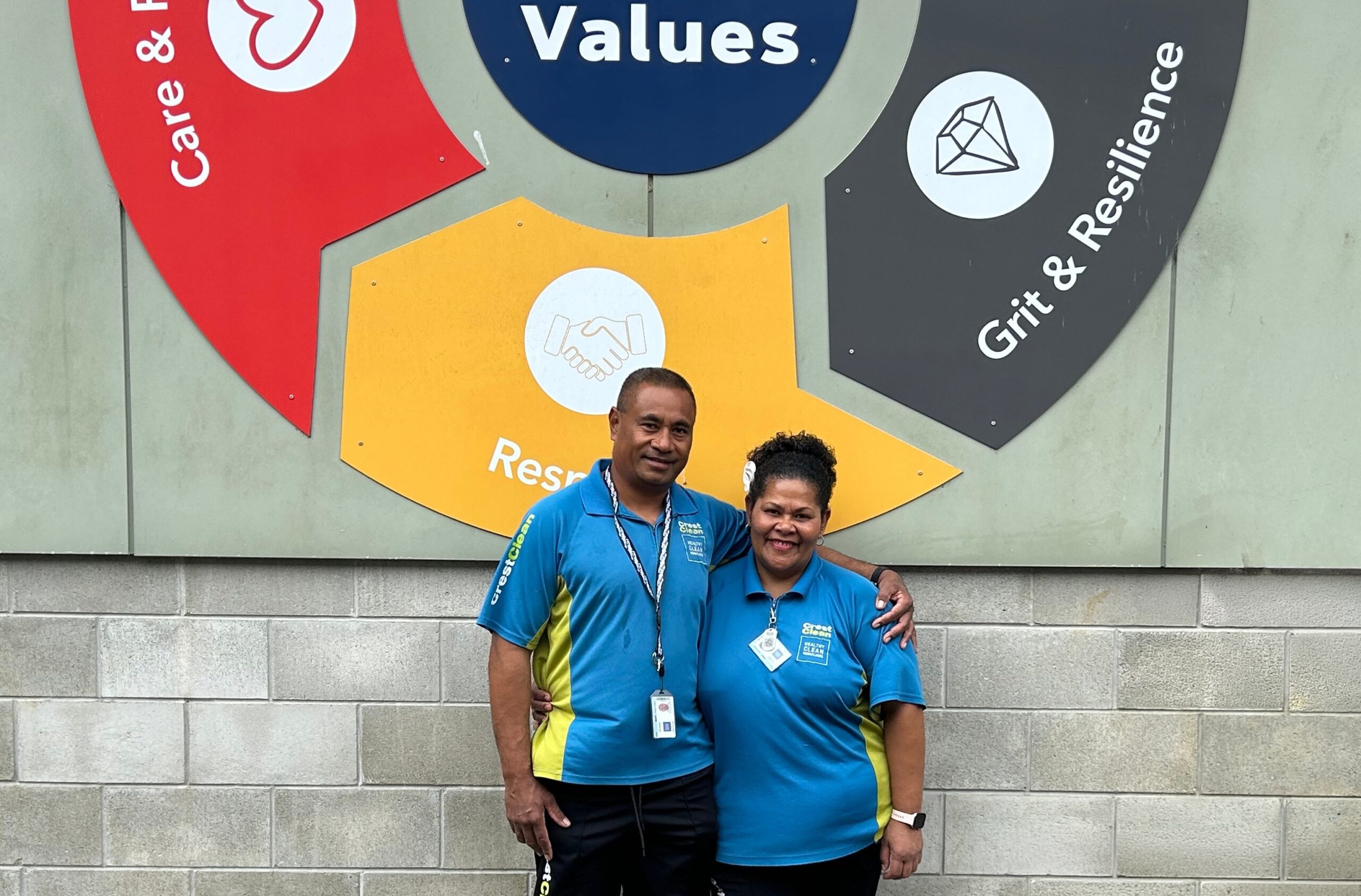 Moses and Maca deliver cleaning excellence at Huanui College