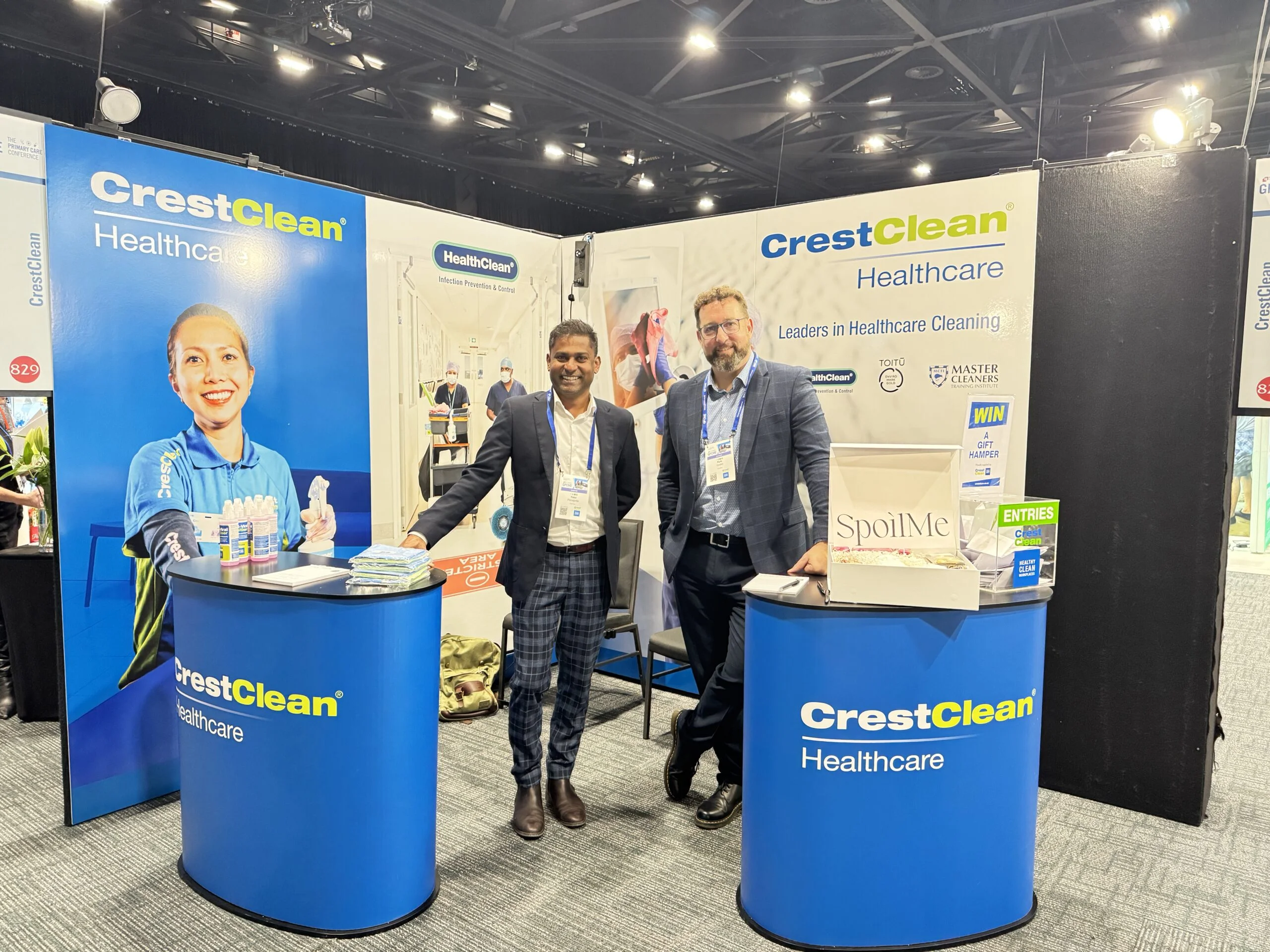 CrestClean connects with healthcare professionals at South GPCME