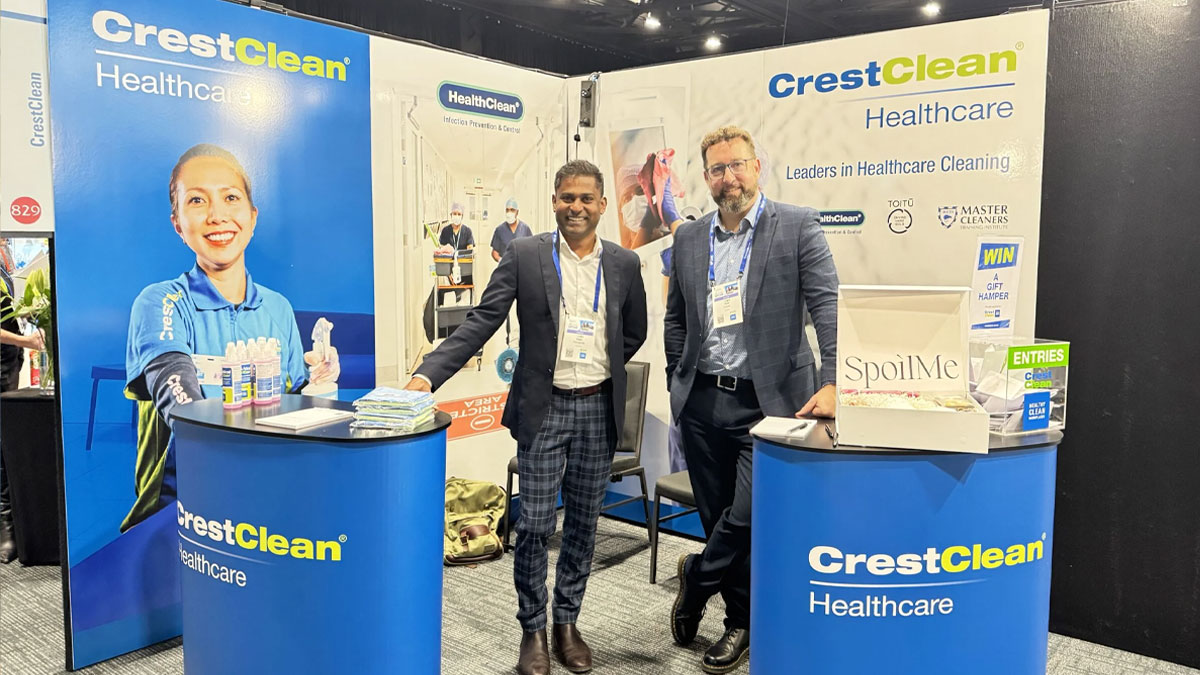 CrestClean connects with healthcare professionals at South GPCME
