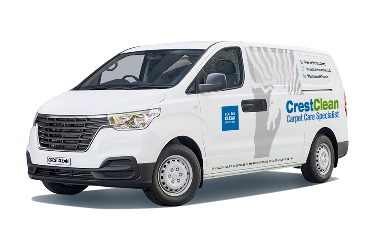 Van Carpet Specialist - CrestClean branded vehicle