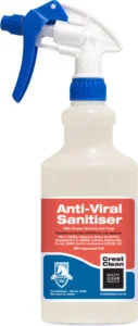 CrestClean Anti Viral Sanitiser Cleaner Bottle